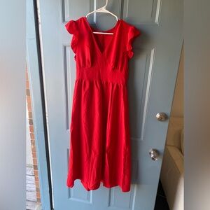 Charming Red women’s dress